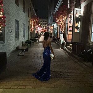 1ere Avenue Prom Dress - Royal Blue (Price Negotiable)